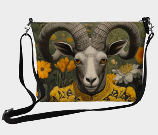 Creatures In Stillness - Vegan Leather Shoulder Bag