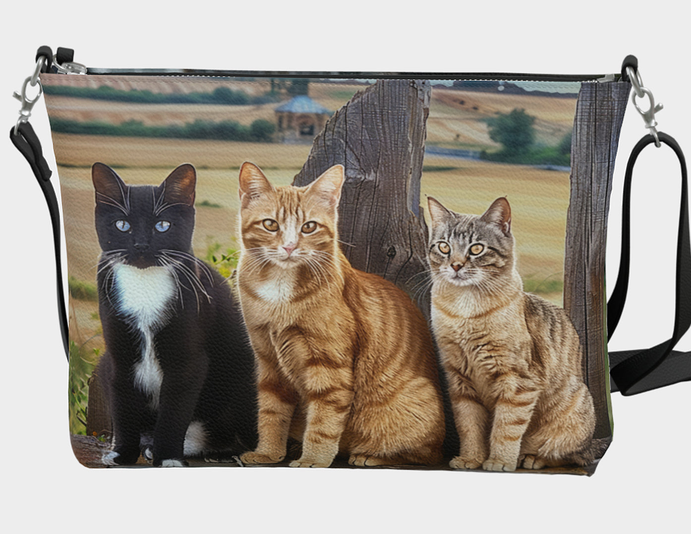 Here Kitty Kitty - Vegan Leather Handbag